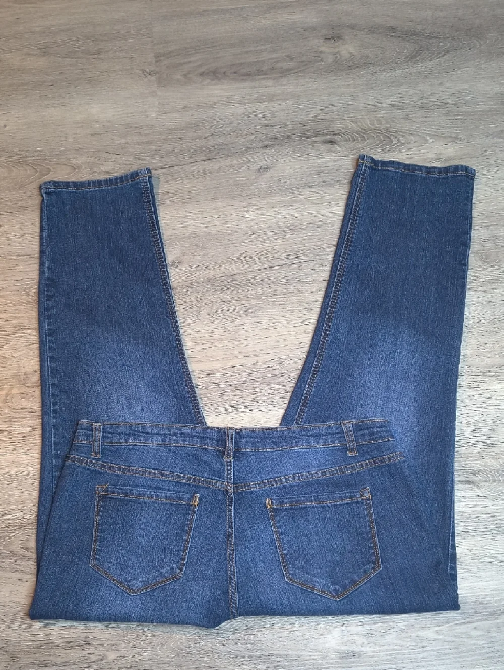 sac355 High Rise Boyfriend w/25.5" Inseam Vintage America Skinny Crop Size 12 - Picture 6 of 6
